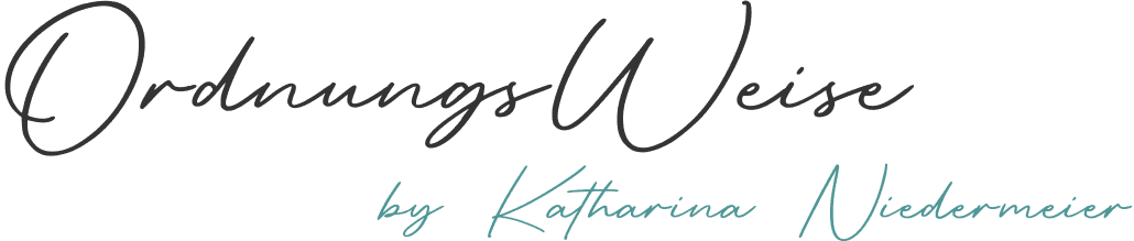 OrdnungsWeise Katharina Niedermeier | Ordnungsberatung in München und online